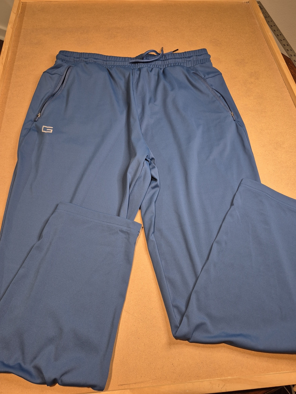 Gradual Men's Bright Blue Athletic Joggers with Zip Pockets 4436/6